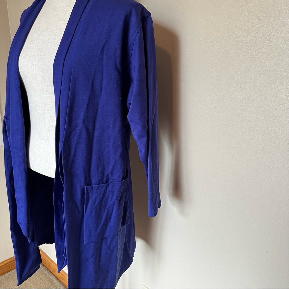 Vintage Vidal Sassoon Clothing Long Purple Blue B… - image 4